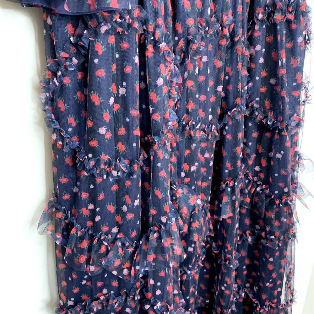 Jessakae Everafter Ever After Dress Navy Floral  Womens XXL 2XL Blue - Picture 8 of 16